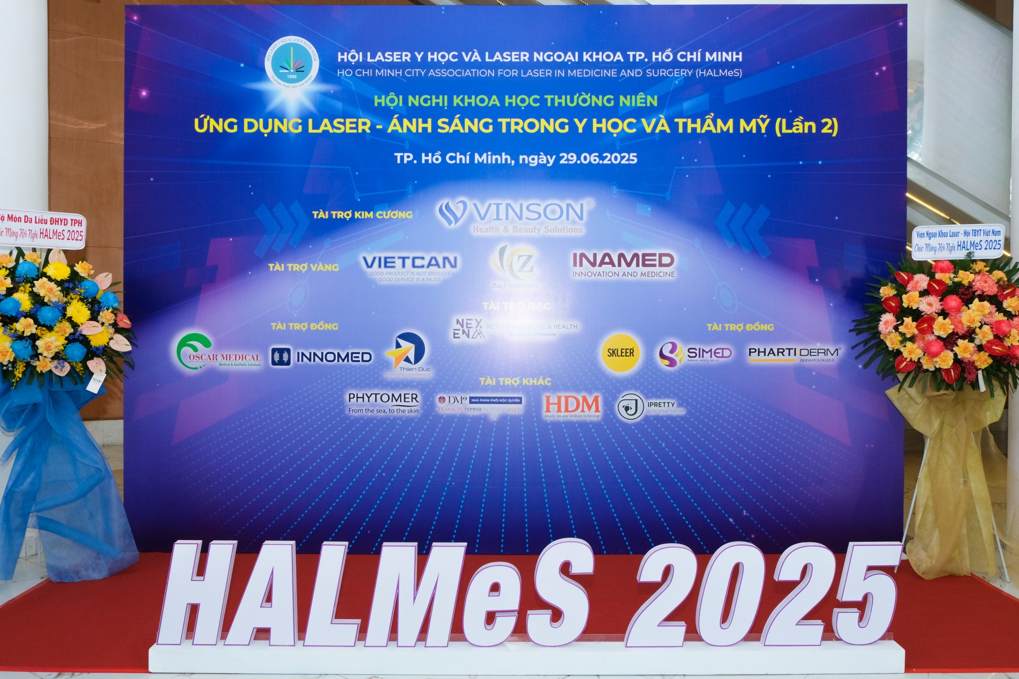 Ipretty Group đồng hành cùng Hội thảo khoa học thường niên lần 2 cùng Liên chi hội Laser Y học & ngoại khoa tp HCM