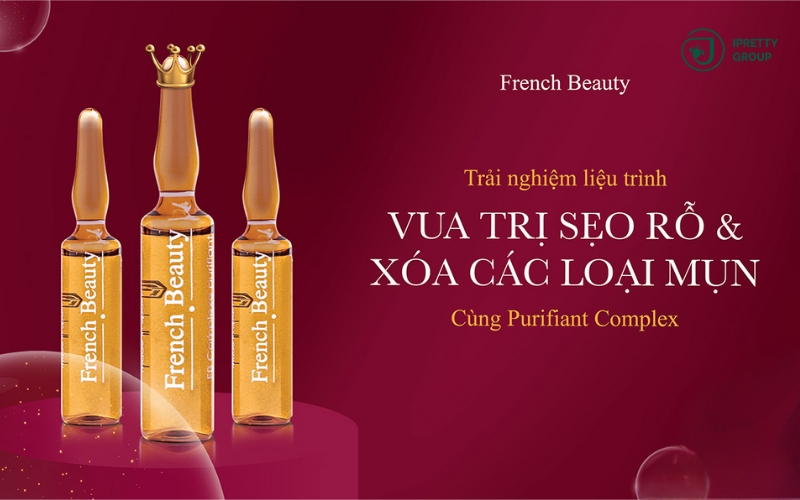 Vua trị sẹo rỗ cùng purifiant complex