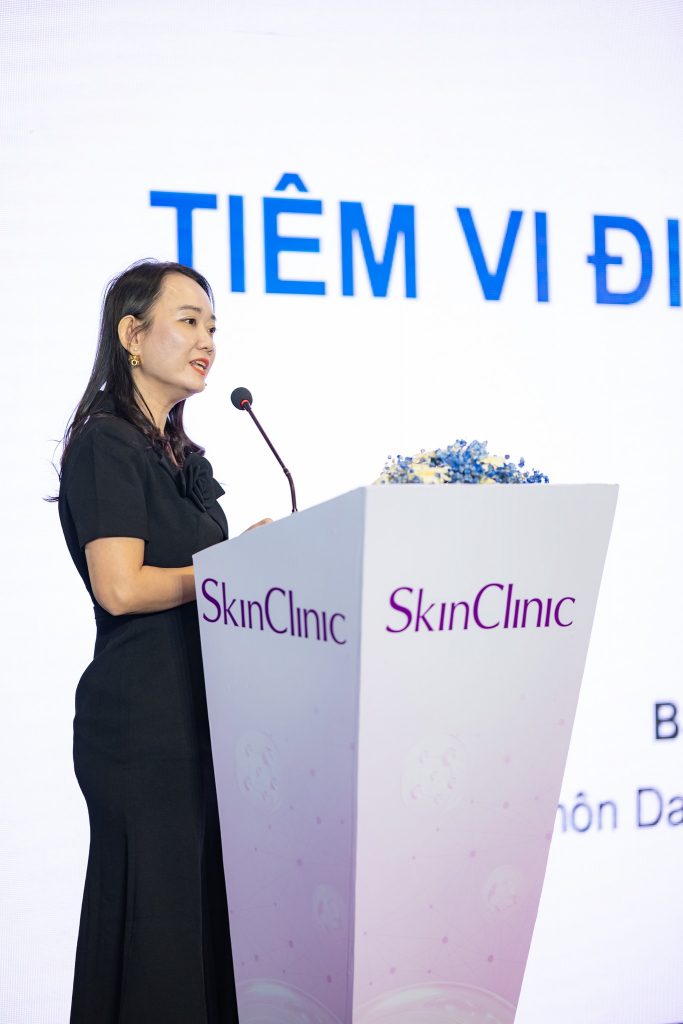 Bài báo cáo với chủ đề: “Mesotherapy trong điều trị sạm da” của BSCKII. Nguyễn Lê Trà Mi